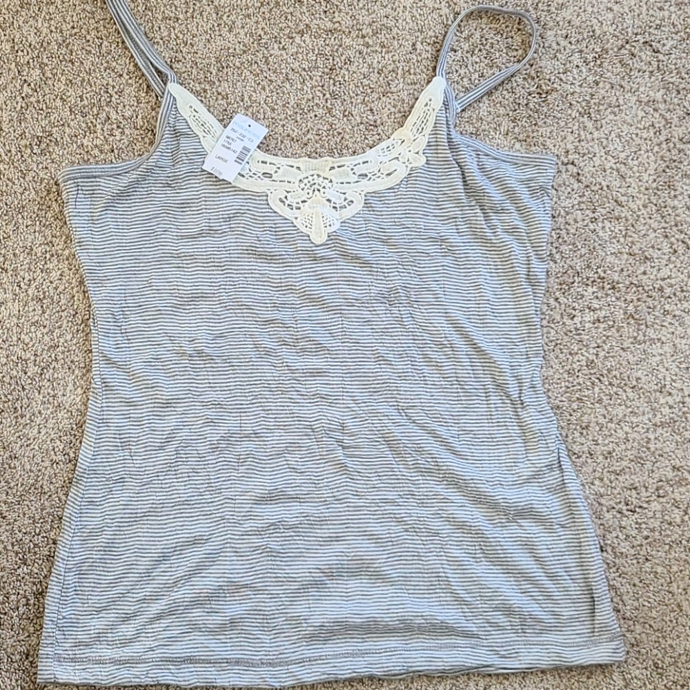 White/Grey camisole
